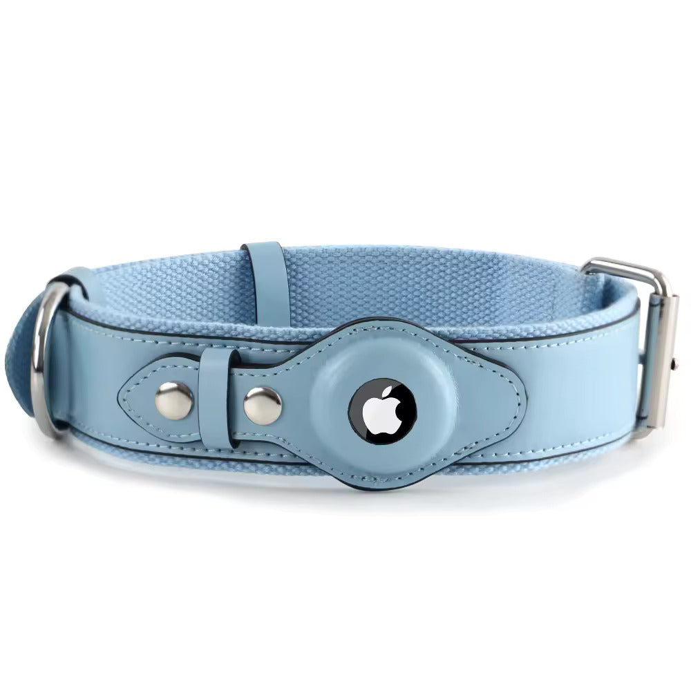 Hundsome™ Läder Airtag Halsband