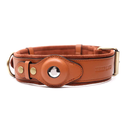 Hundsome™ Läder Airtag Halsband