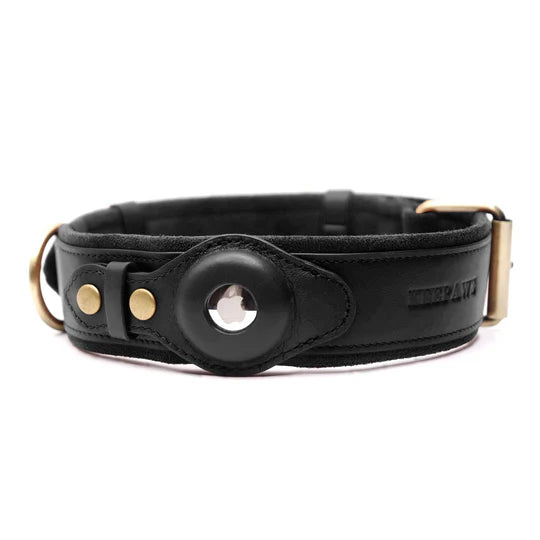 Hundsome™ Läder Airtag Halsband